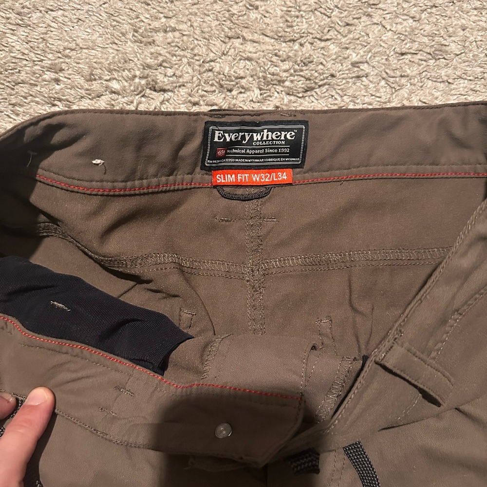 686 Men's Everywhere Pant - Slim - Tobacco - Picture 3 of 6